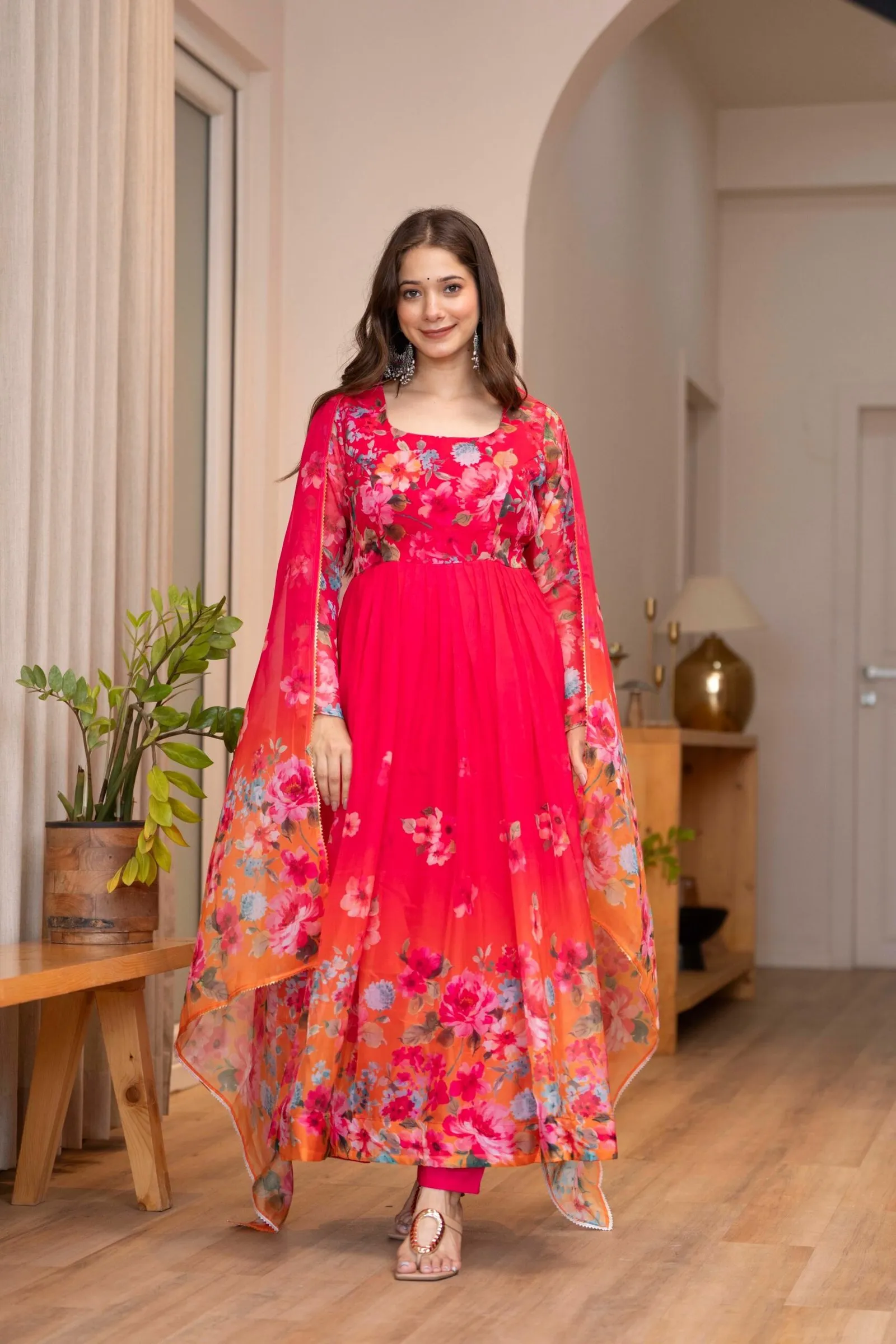 Anarkali Suit Set