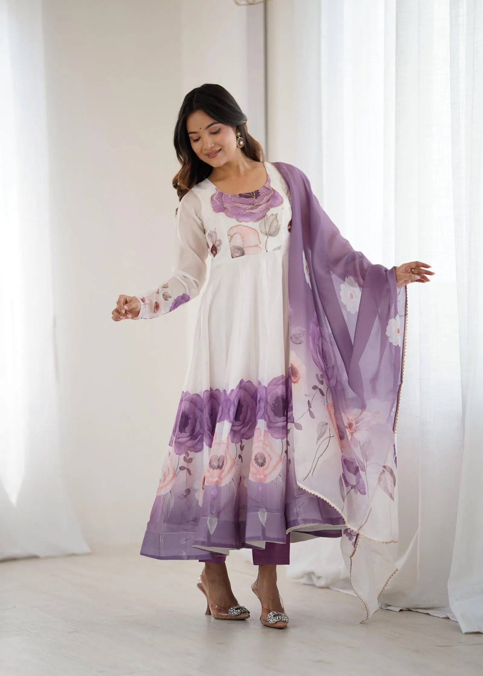 Anarkali Suit Set