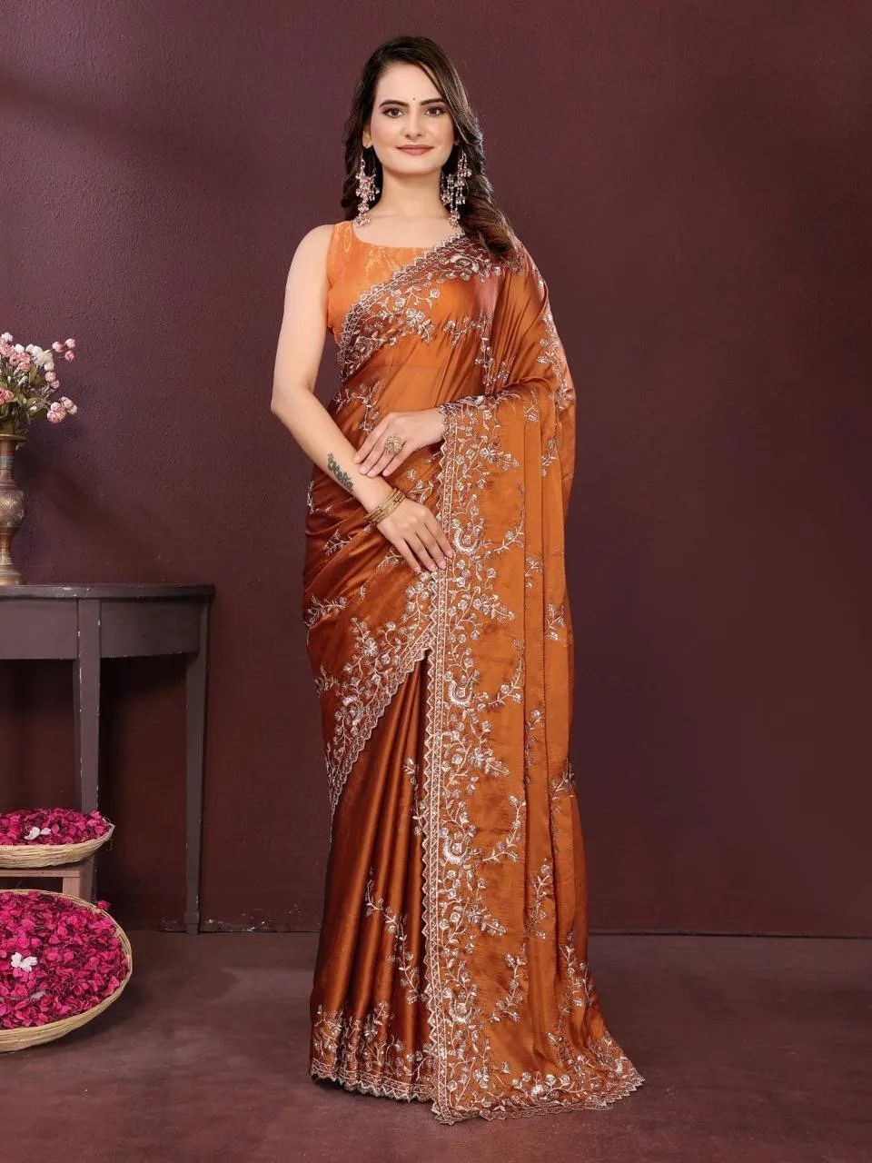 Saree Rangoli Silk