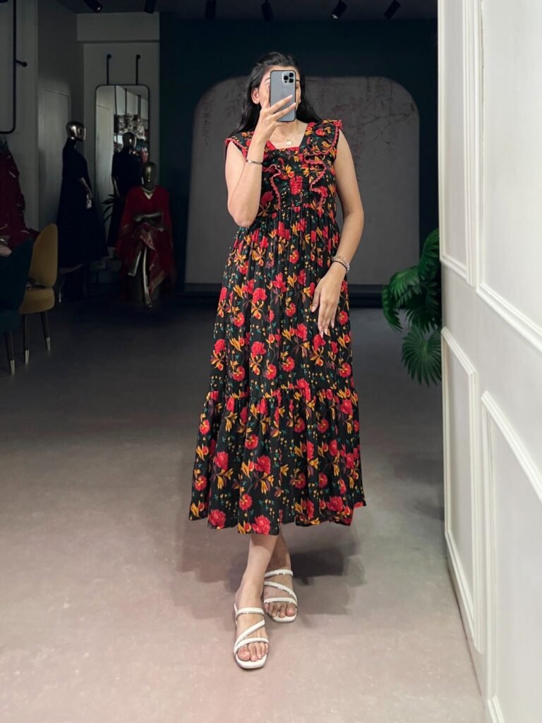 Frock Maslin Silk