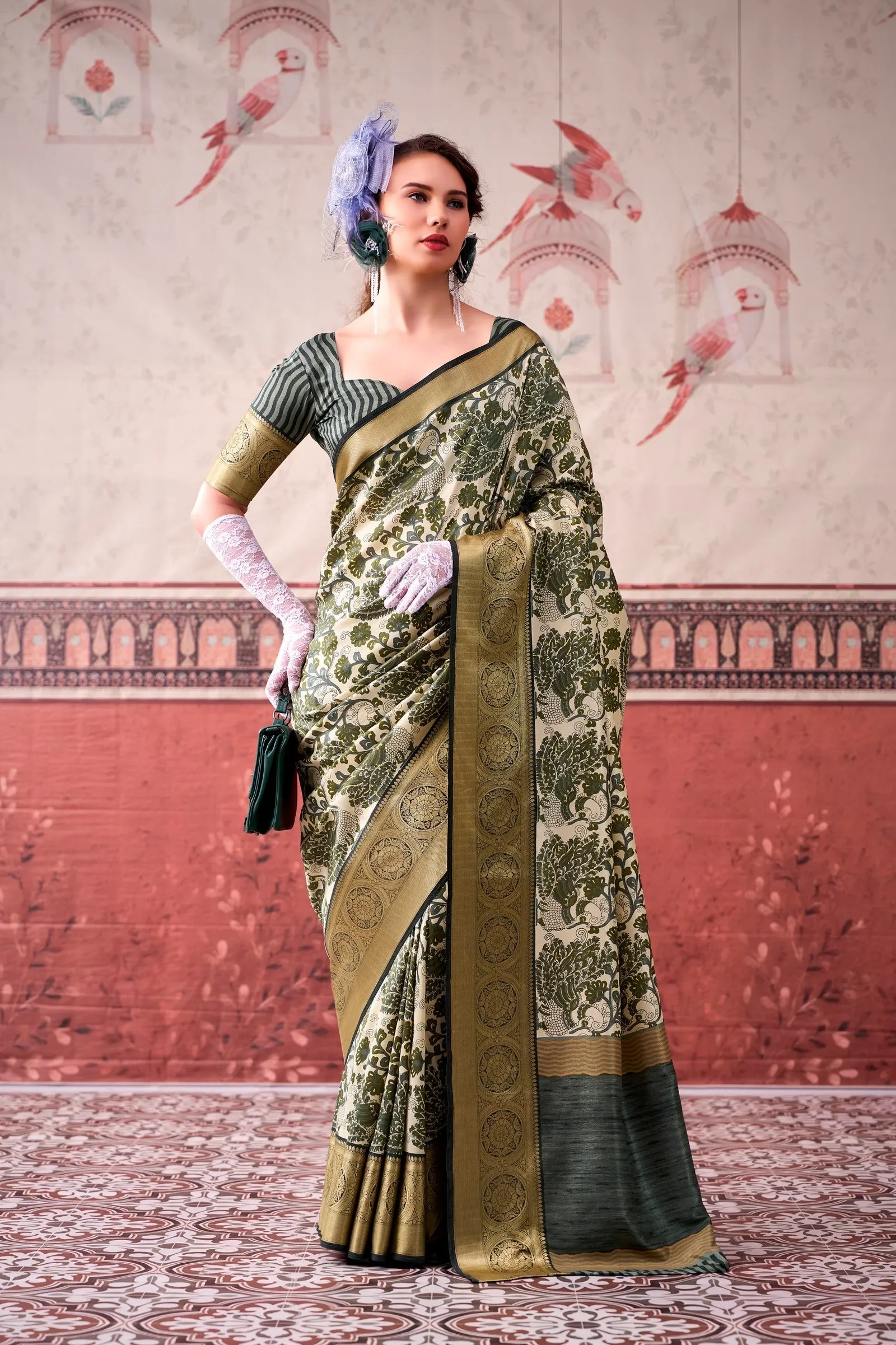 Saree Tasar Silk