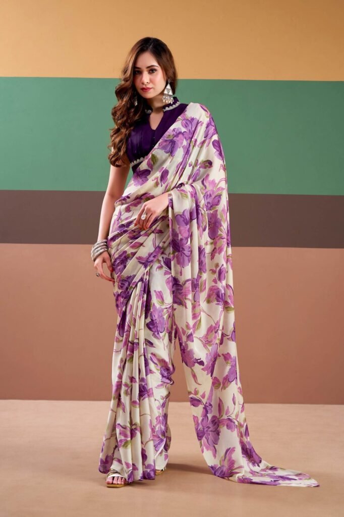 Saree Satin Silk