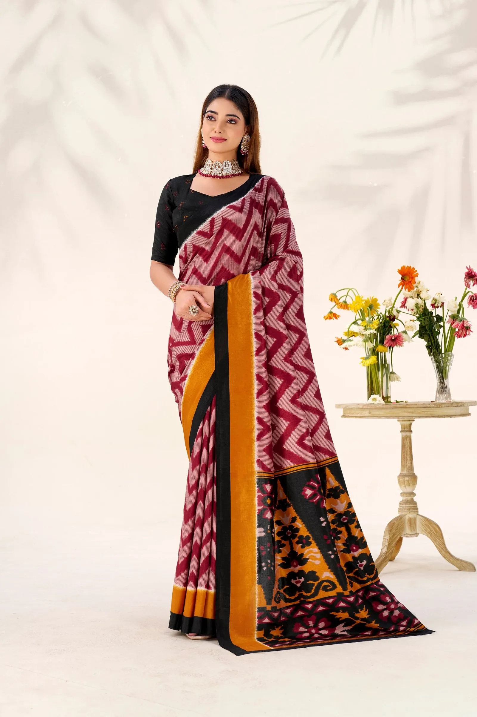Saree Tasar silk
