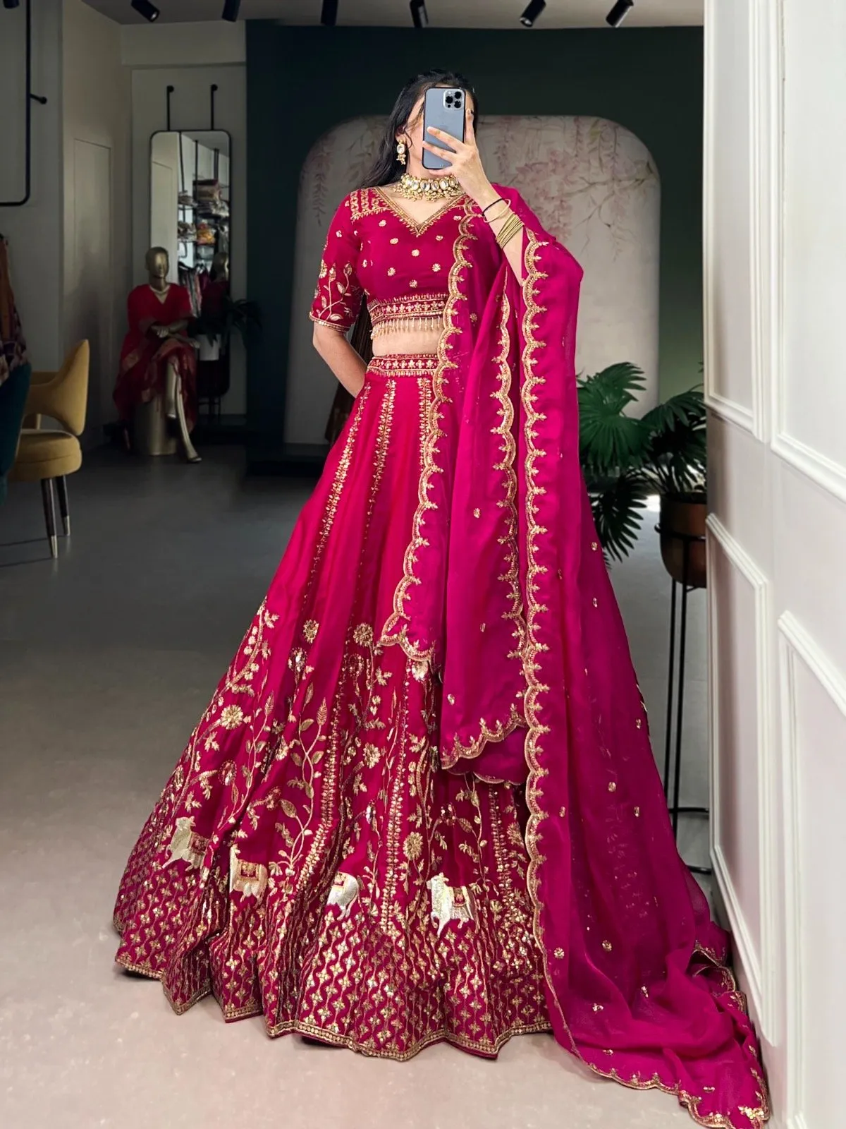 Wedding Lahenga Choli Set