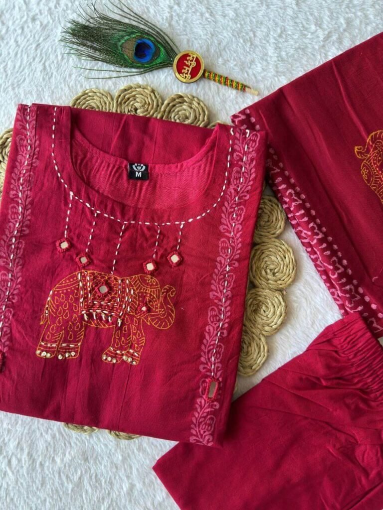Kurti Pant Set