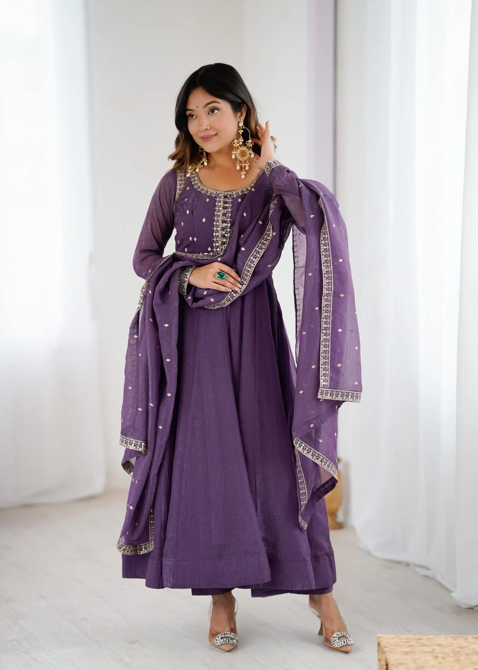 Anarkali Suit Set