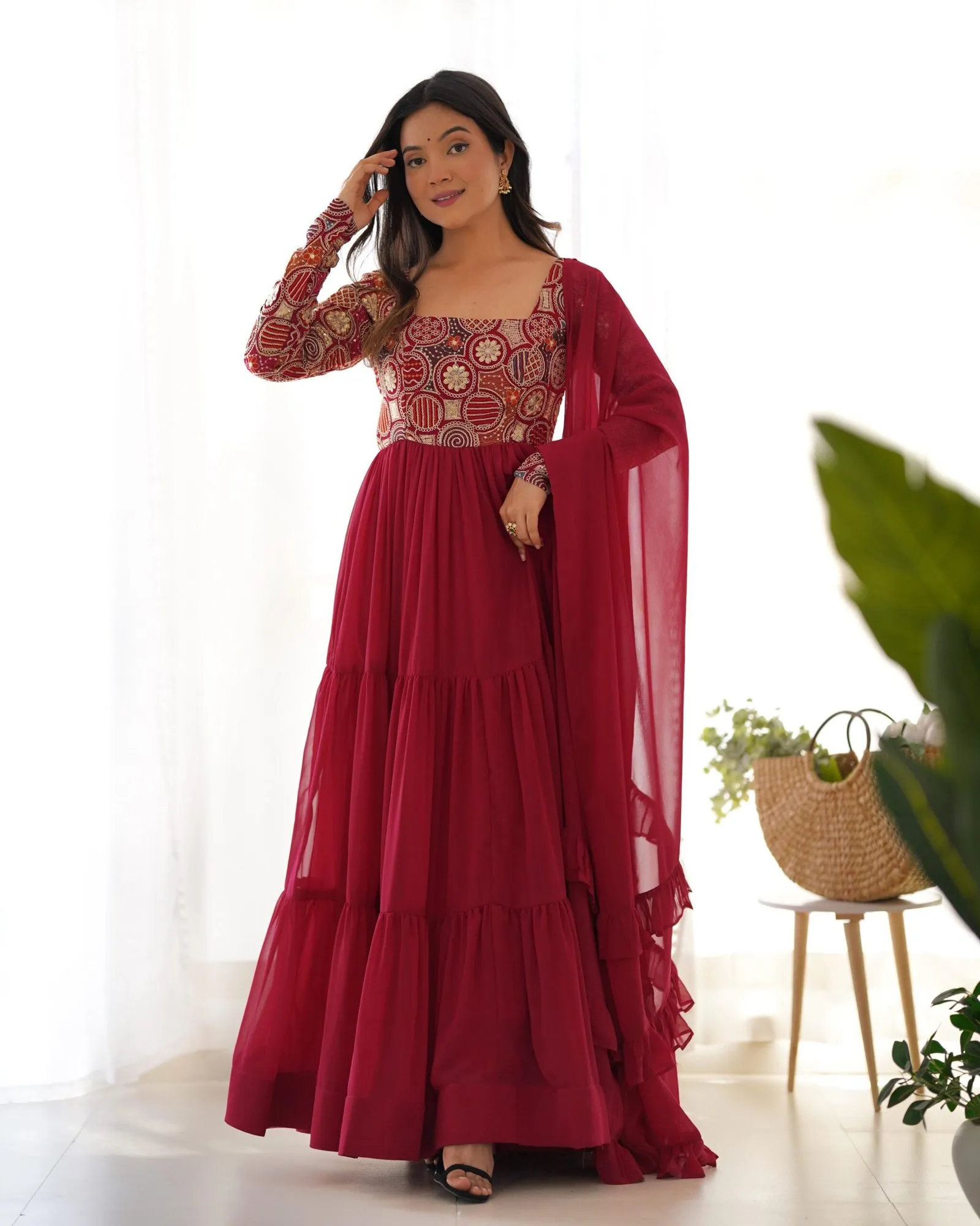 Anarkali Gown Set