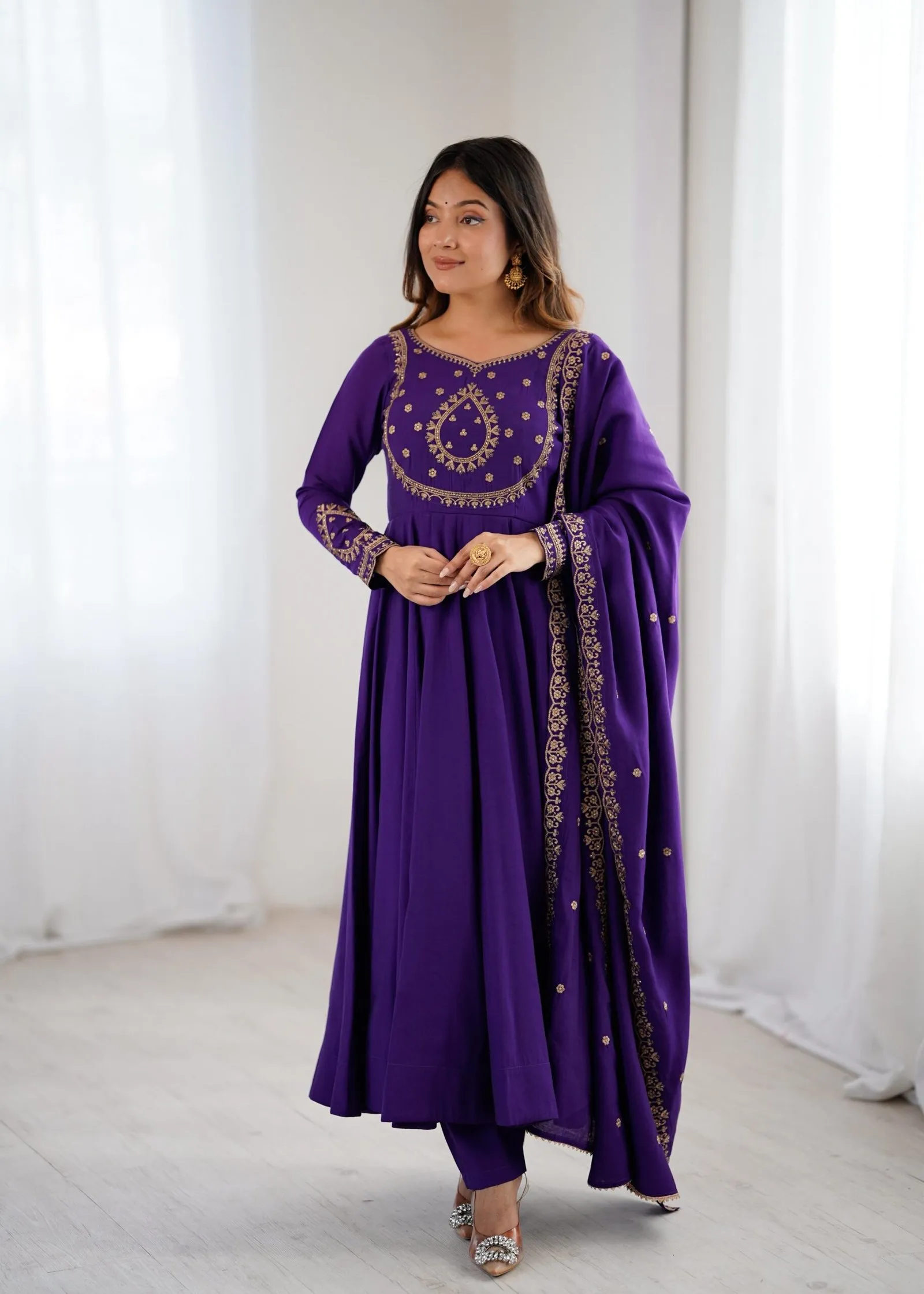 Anarkali Suit Set
