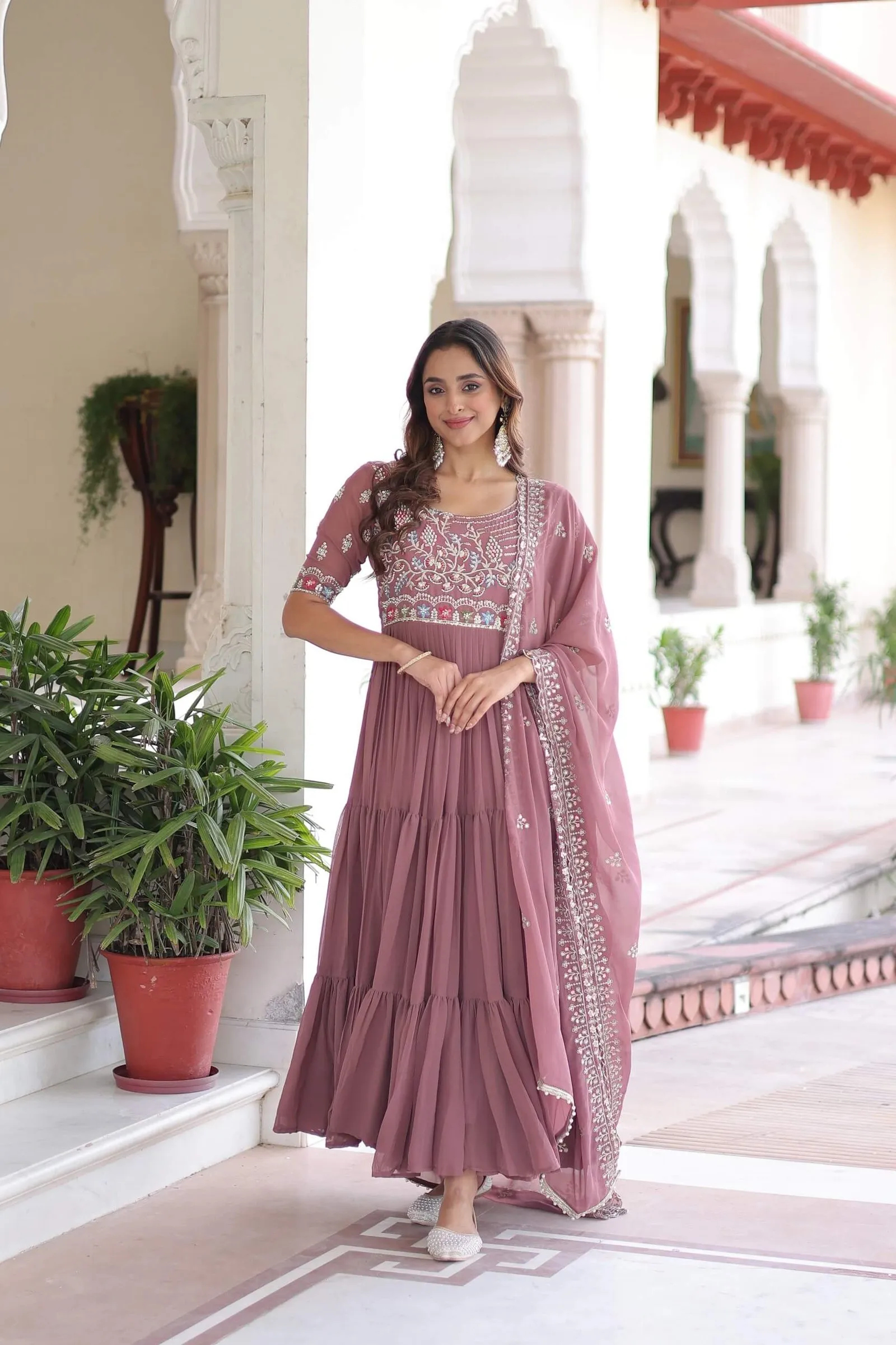 Gown + Duppata