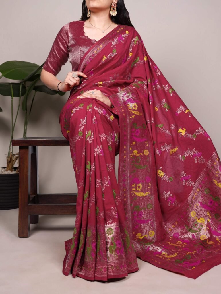 Saree Naylon Fabric