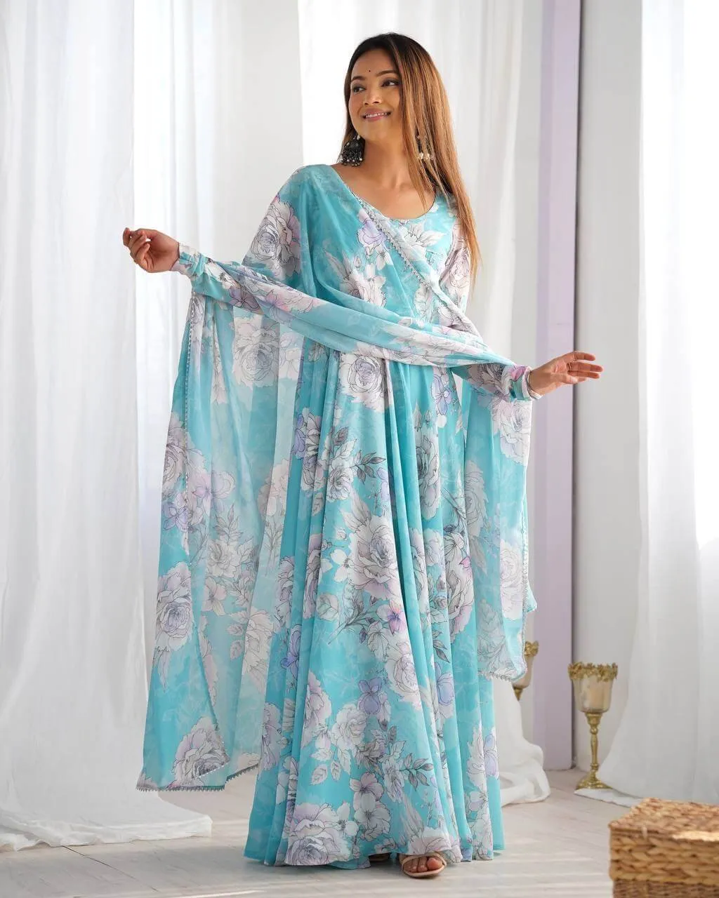 Anarkali Gown Set