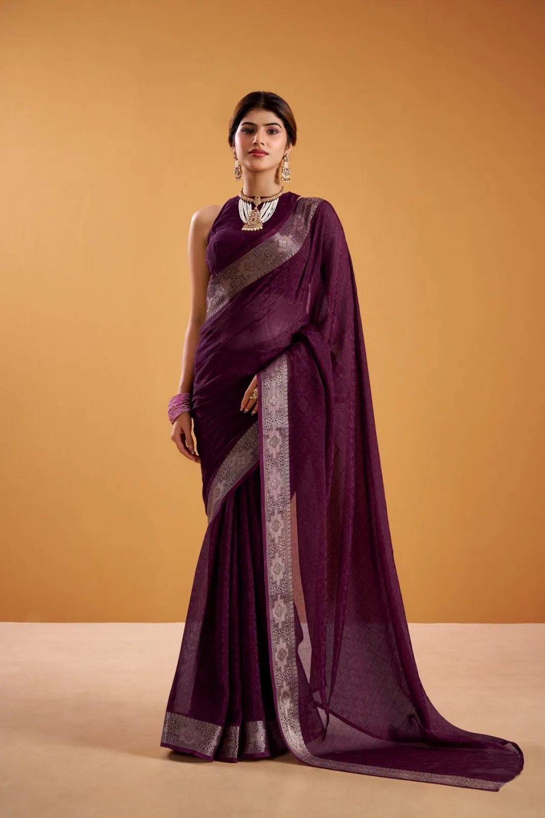 Saree Poly Simmer