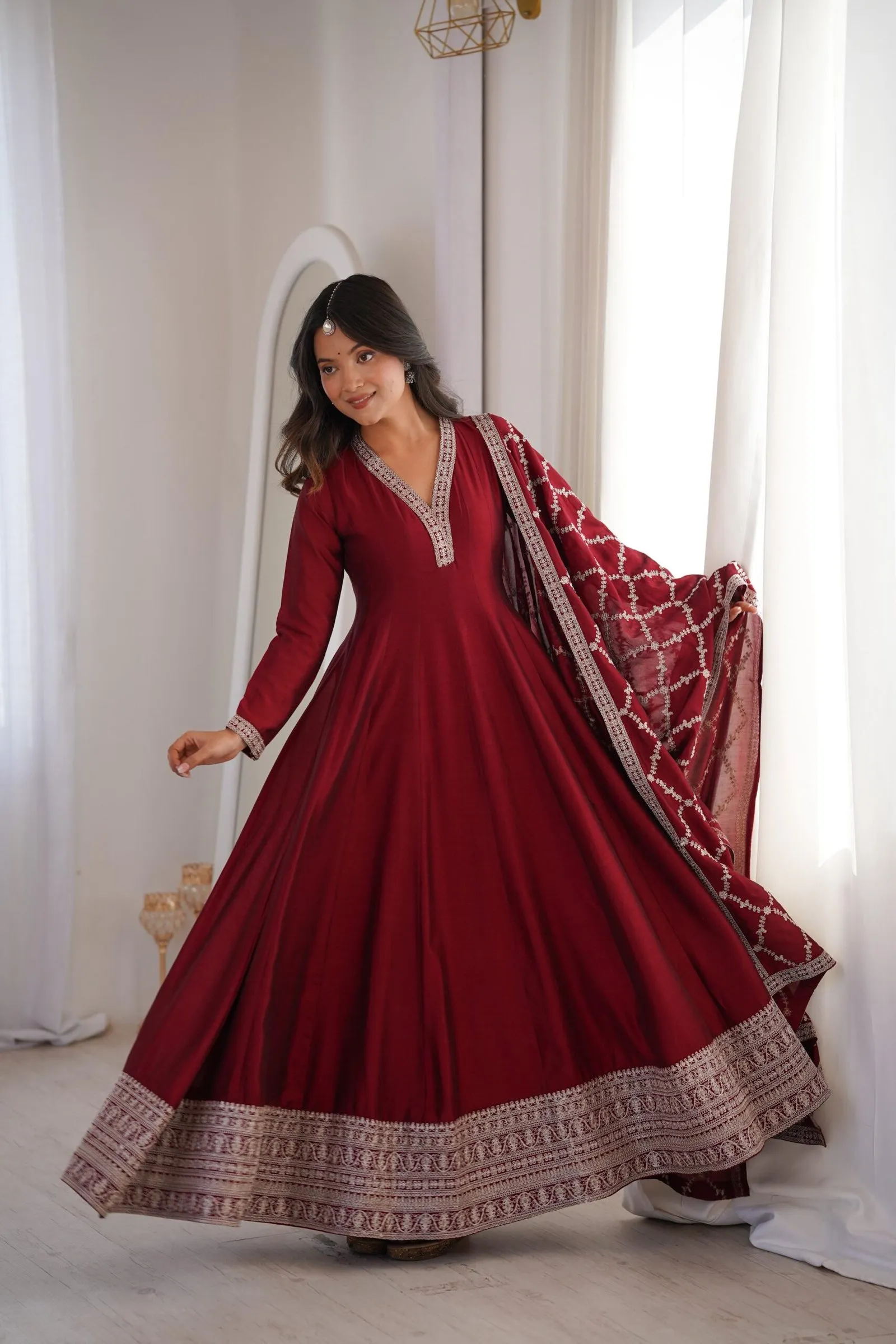 Anarkali Gown Set