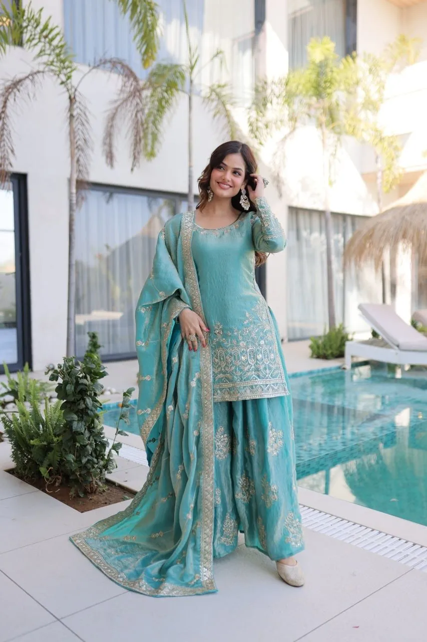 Kurti Plazo Set