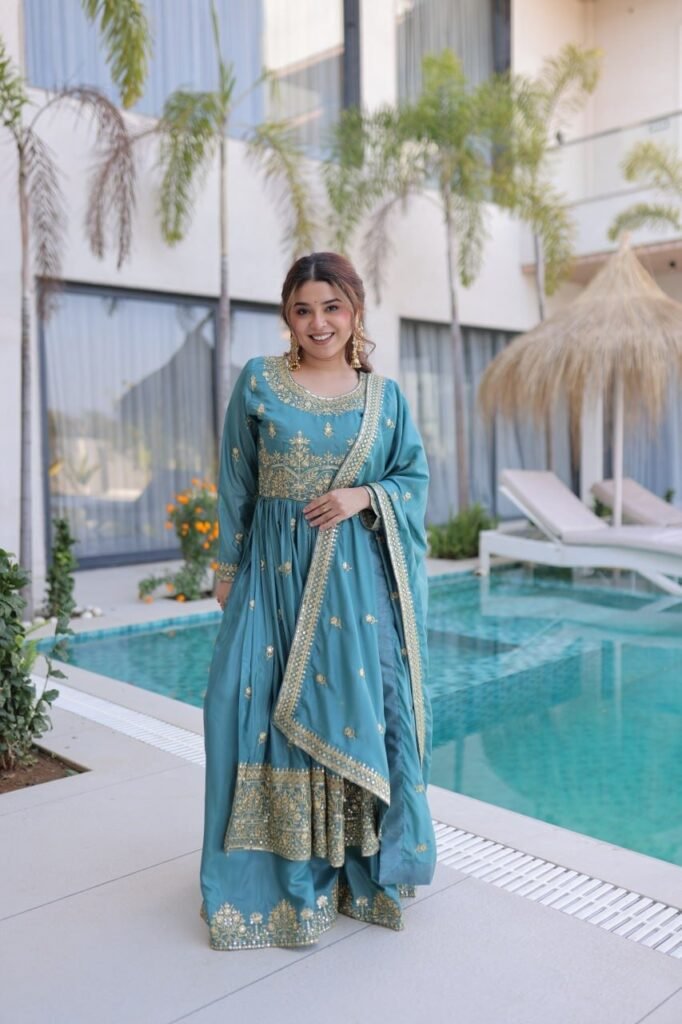 Kurti Plazo Set