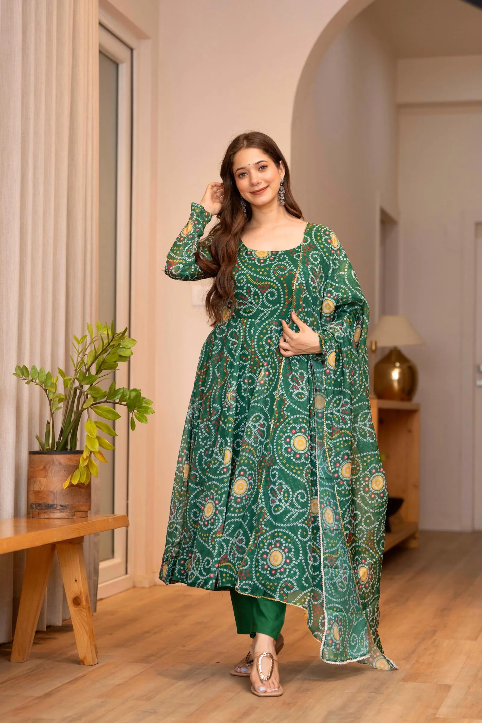 Anarkali Suit Set