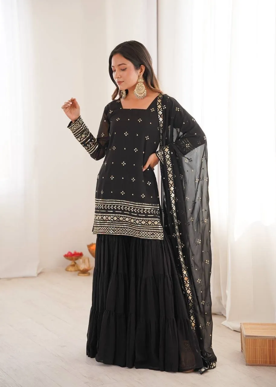 Kurti Plazo Set