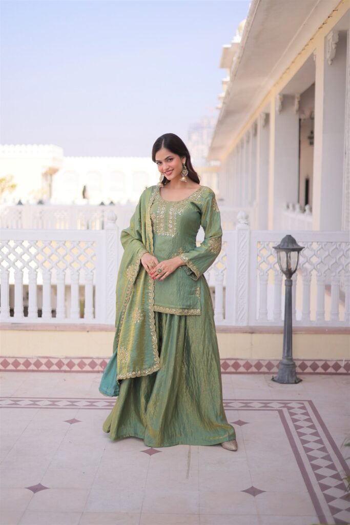 Kurti Plazo Set