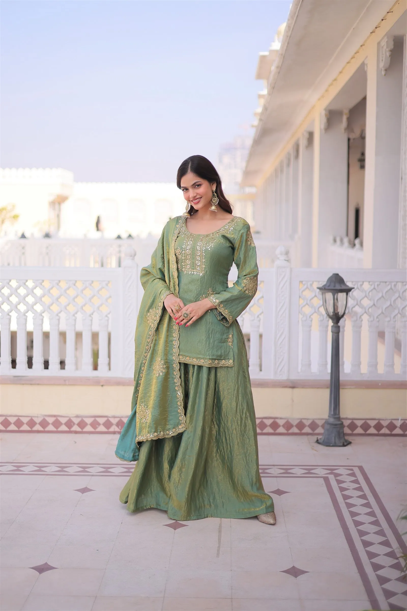 Kurti Plazo Set