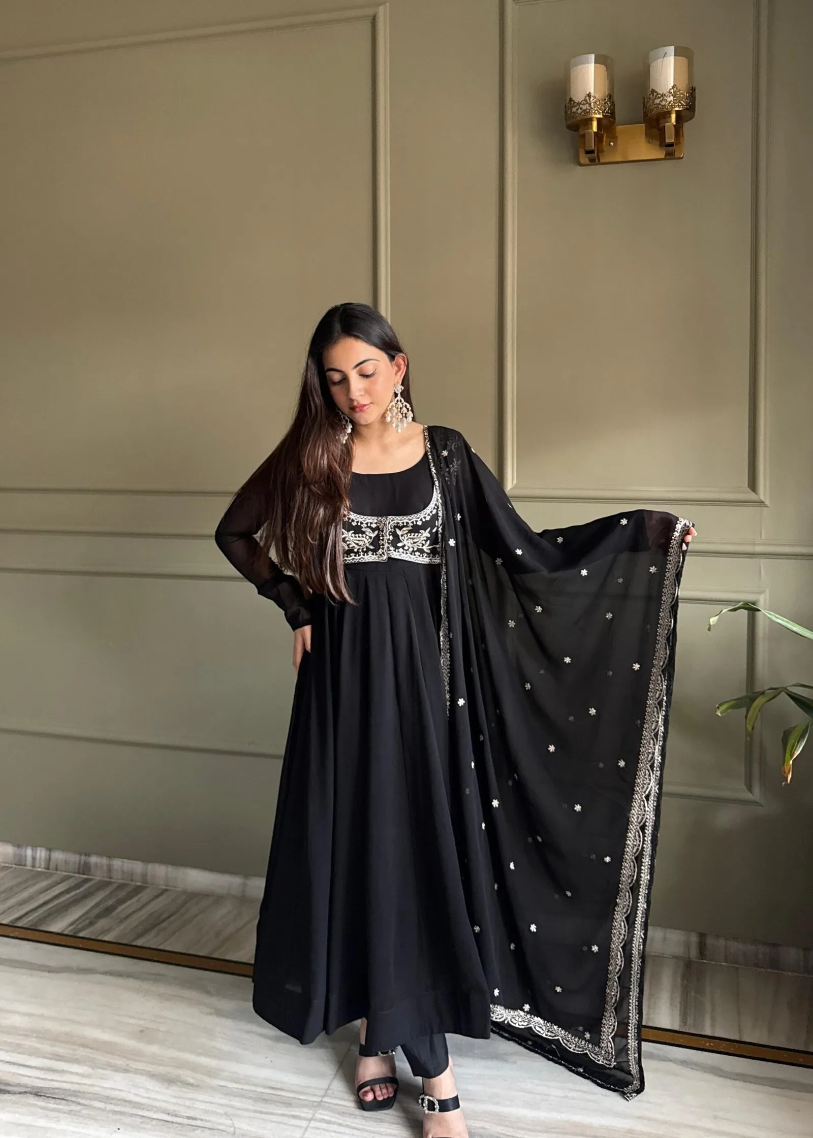 Anarkali Gown Suit Set