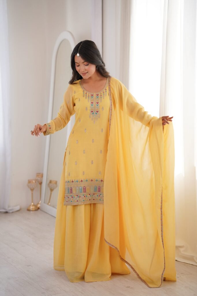 Kurti Plazo Set