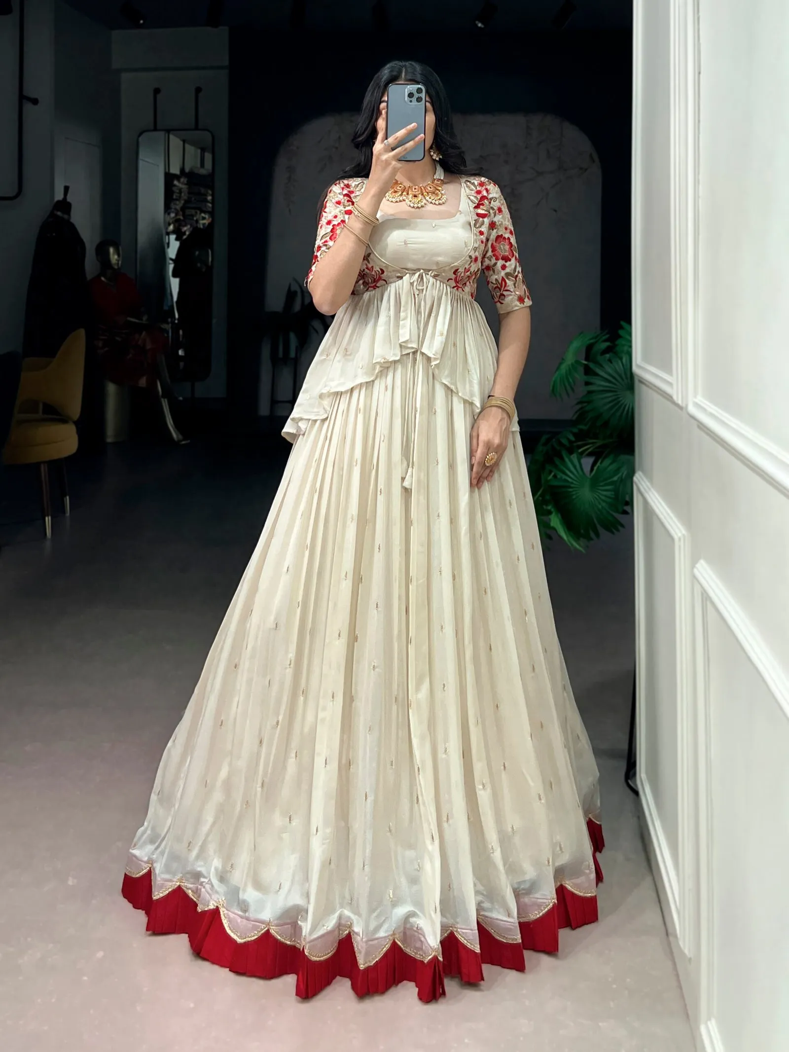 Coord Set Lahenga Choli With Koti