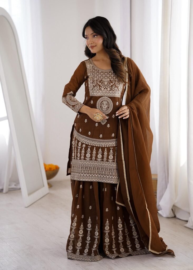 Kurti Plazo Set