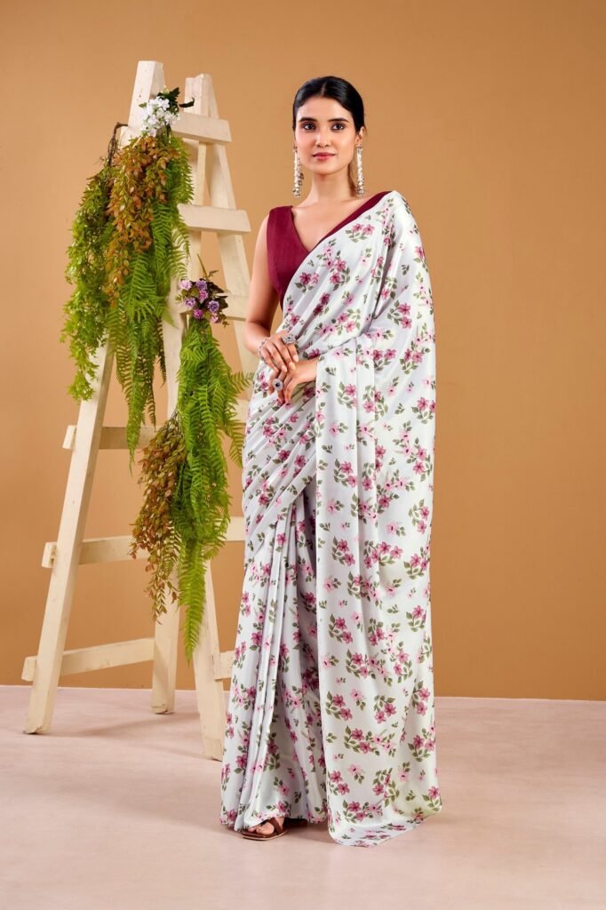 Saree Satin Silk