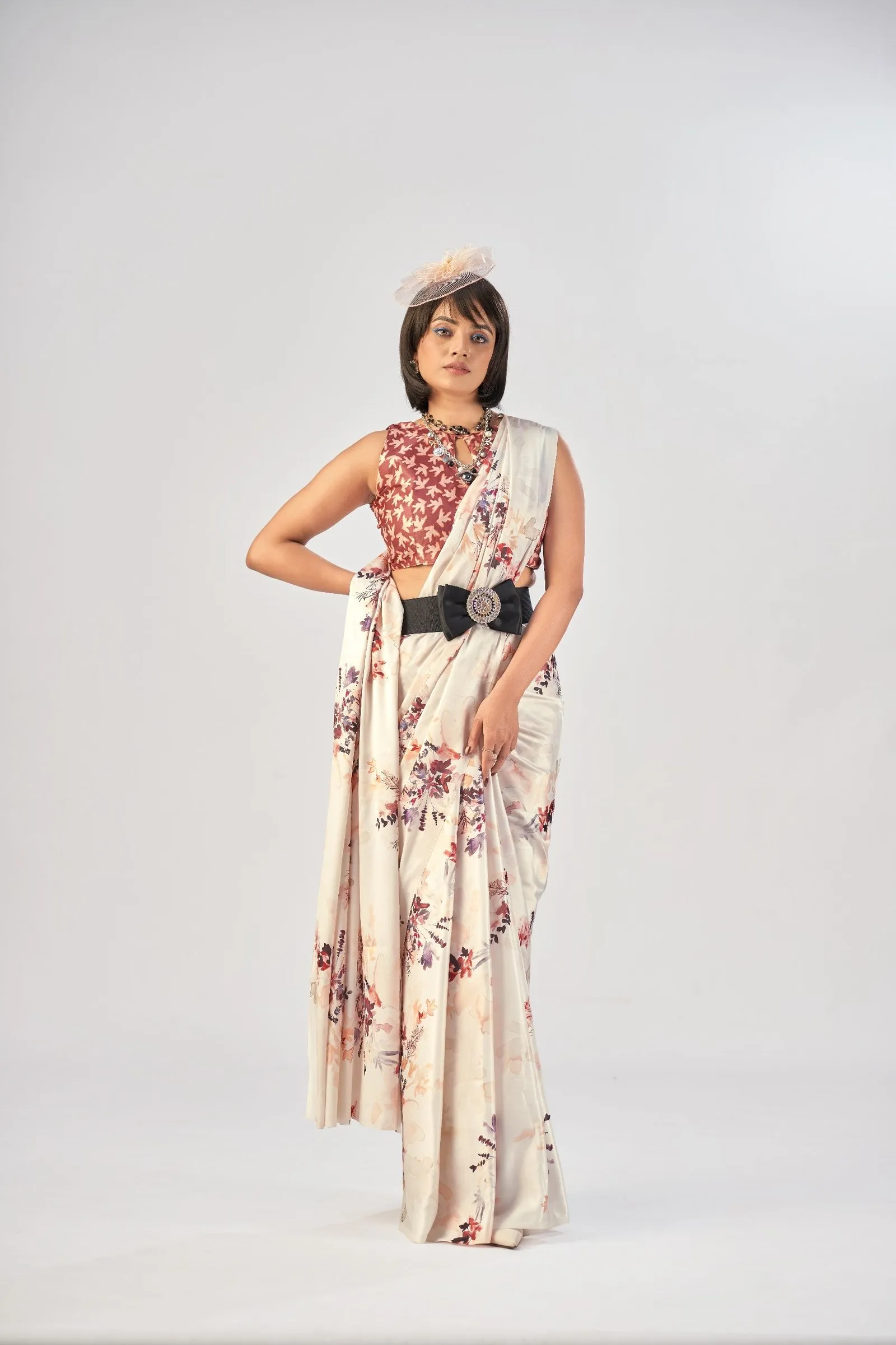 Saree Satin Silk
