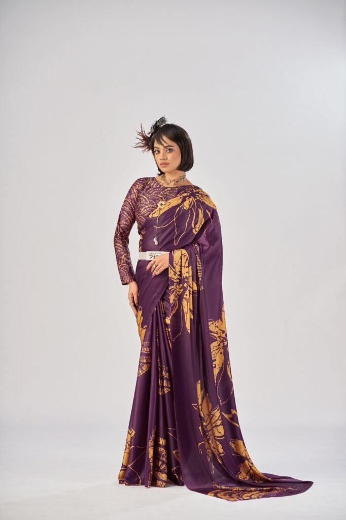 Saree Satin Silk