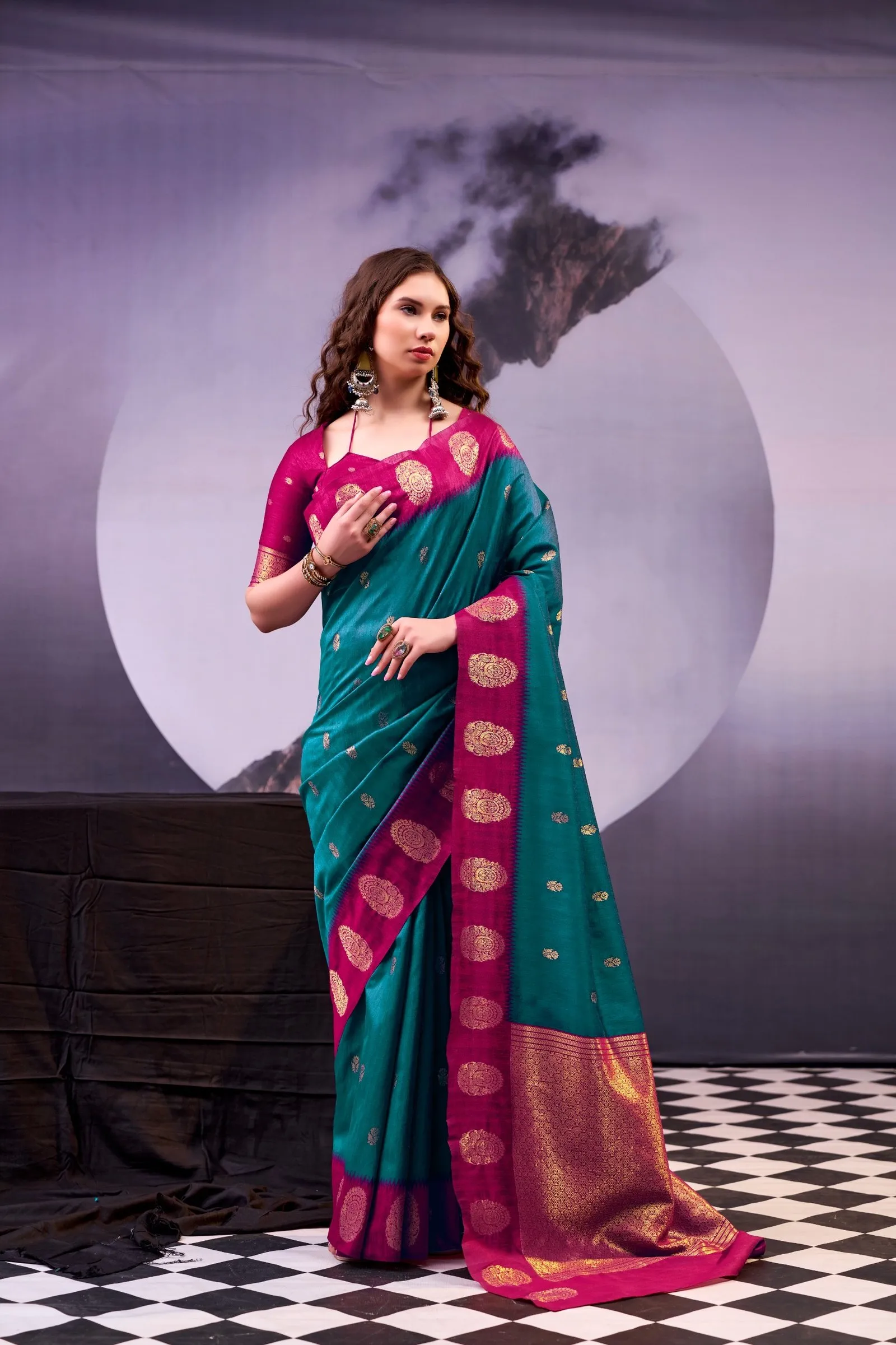 Saree Poly Cotton
