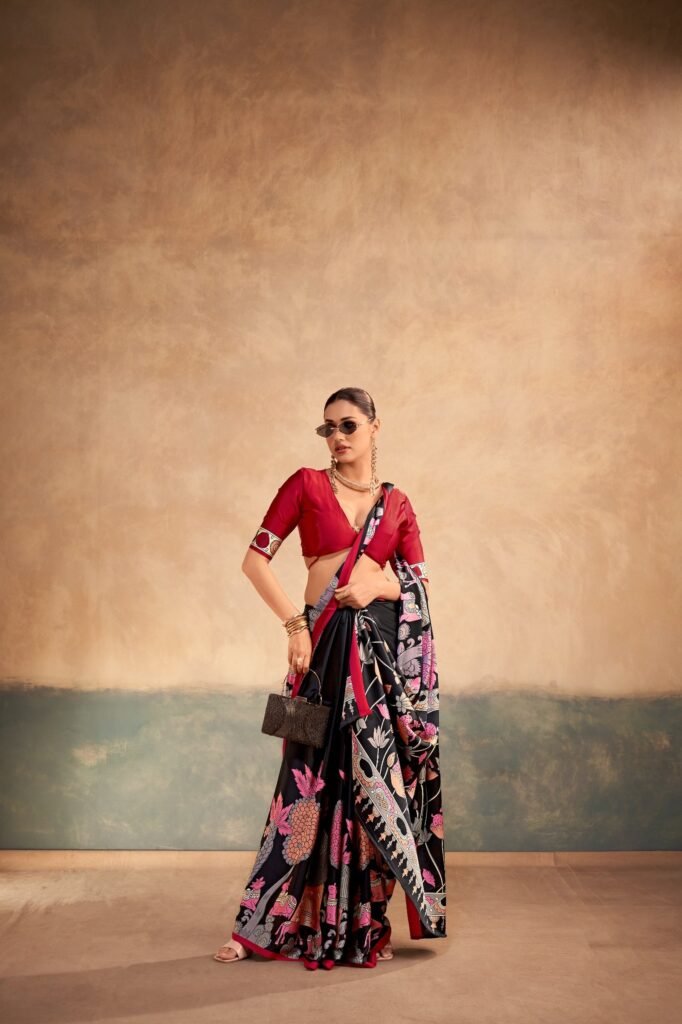 Saree Satin Silk