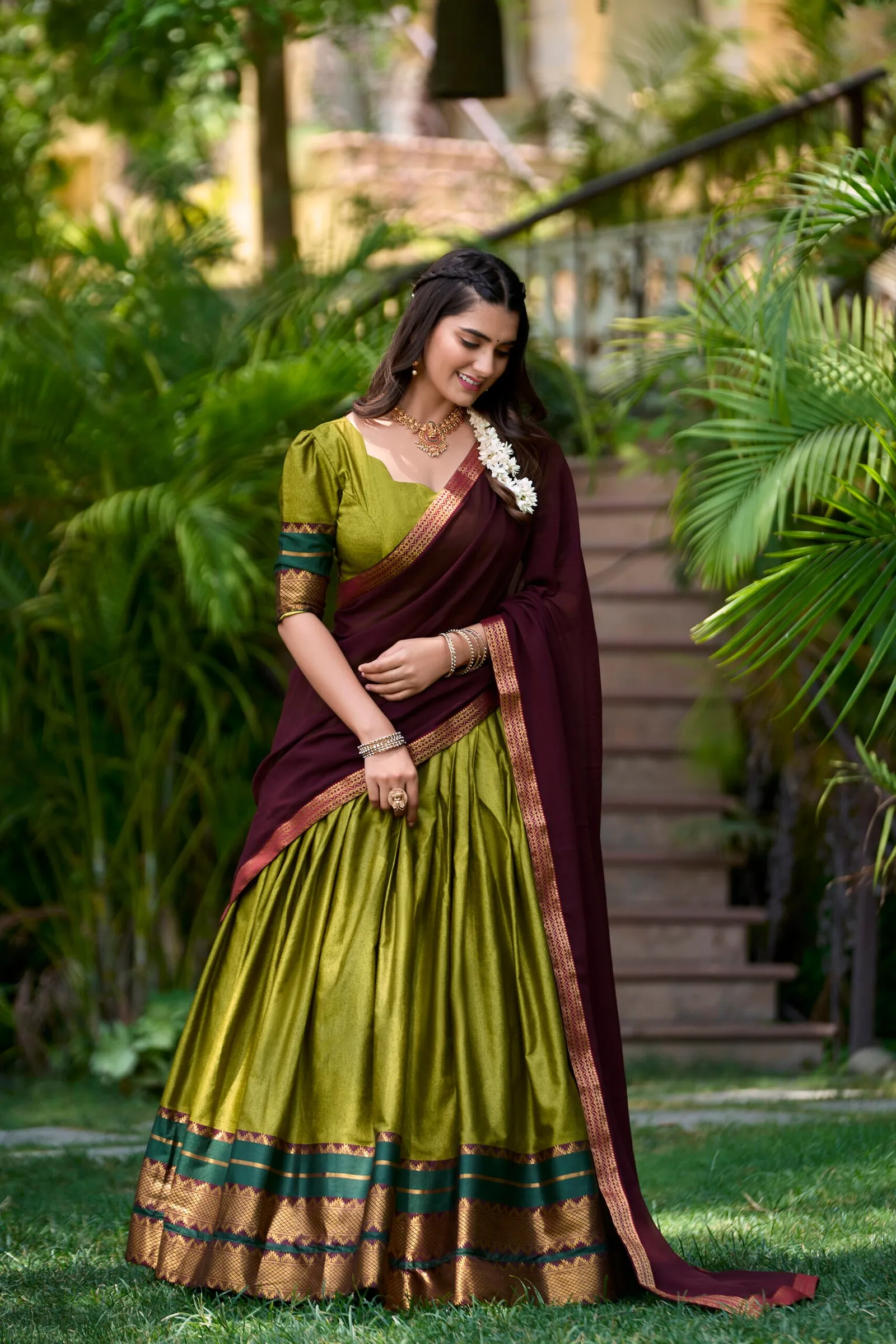 Lehenga Choli Poly Cotton