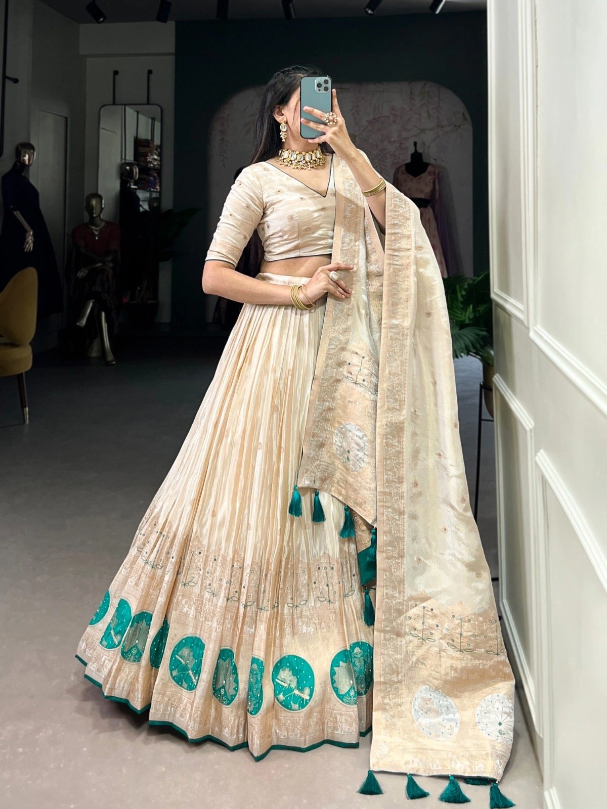 Lehenga Choli Pure Simmer