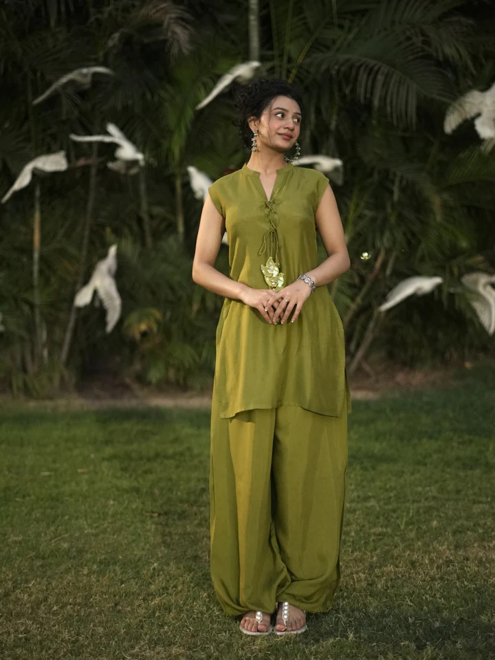M GREEN BIRD BALOON SET