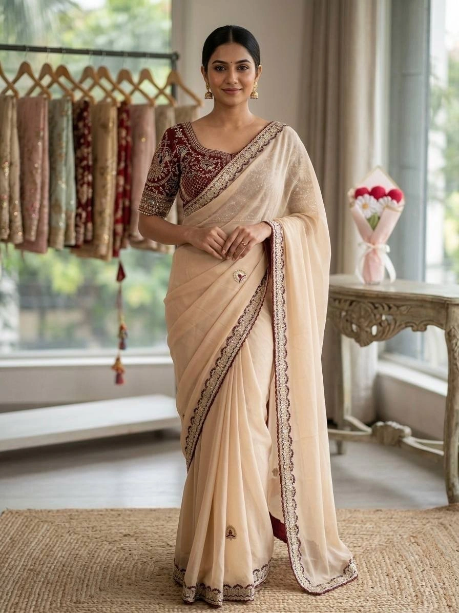 Saree Rangoli Silk