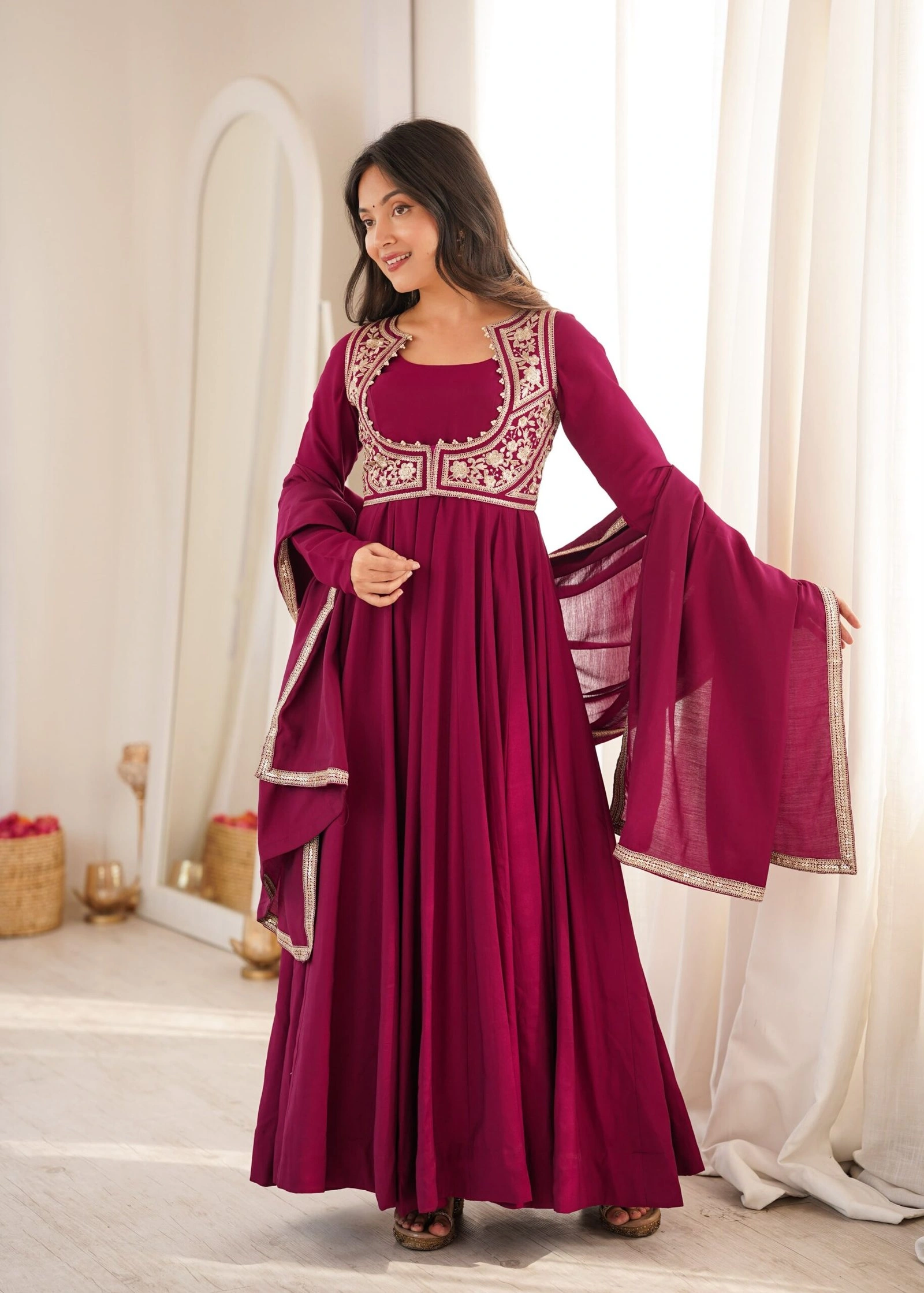 Anarkali Gown set