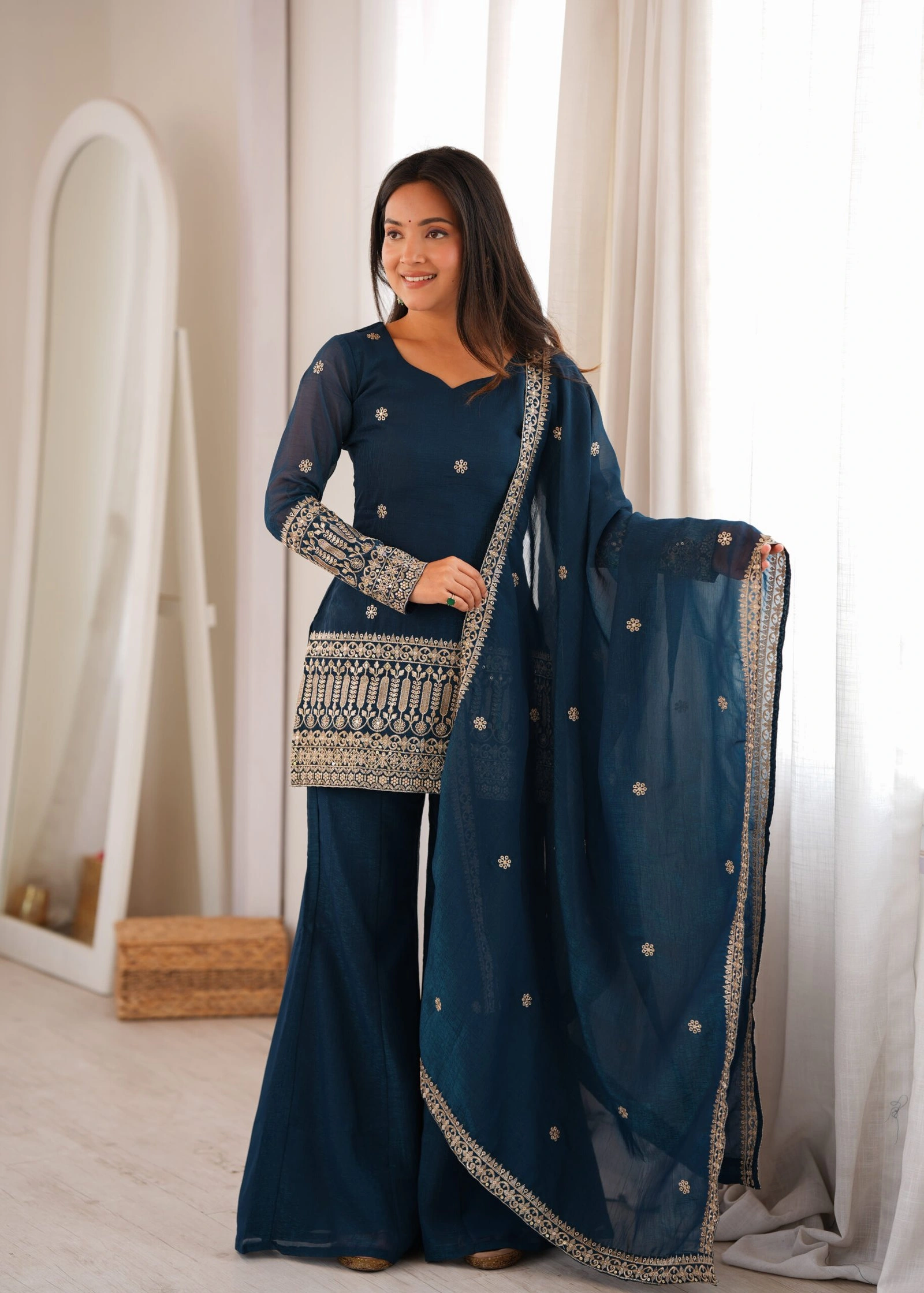 Top Bell Bottom Set