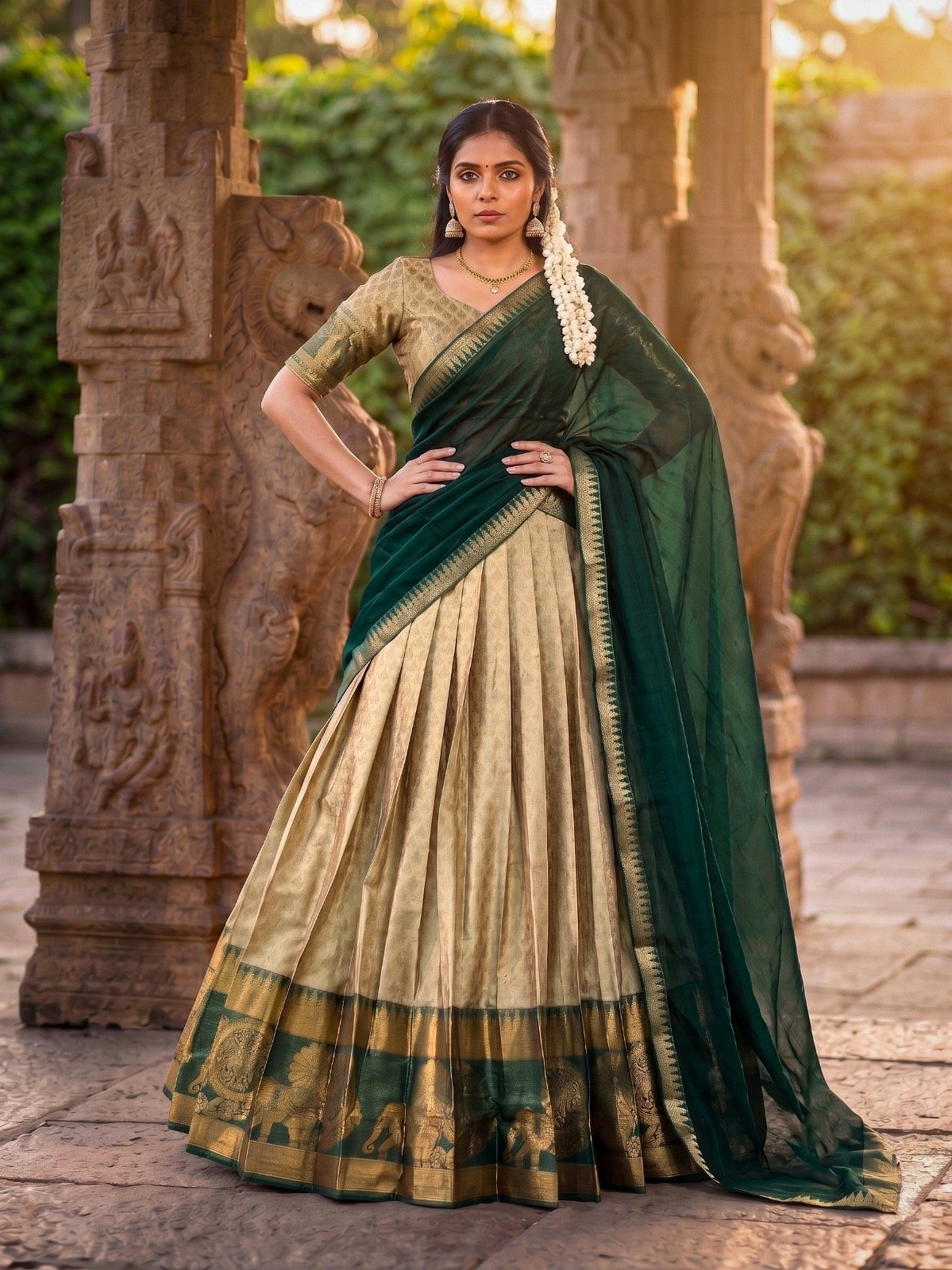 Sounth Indian Look